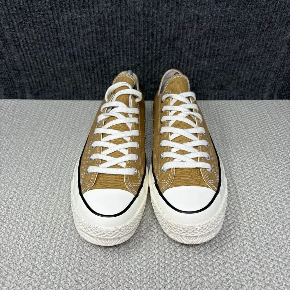 Converse Chuck 70 Low Toadstool Tan Egret Black Sneakers Shoes Mens Size 9
